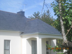 Couverture Maison Neuve en ardoise