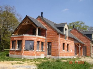 Pose d ardoise sur maison neuve